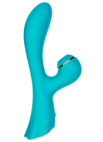 Vibromasseur double stimulation point G et clitoris par vibrations membrane - FAIRYBLUE